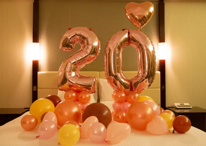 記念日の演出 神戸三宮のランドマークホテル ホテルオークラ神戸 公式