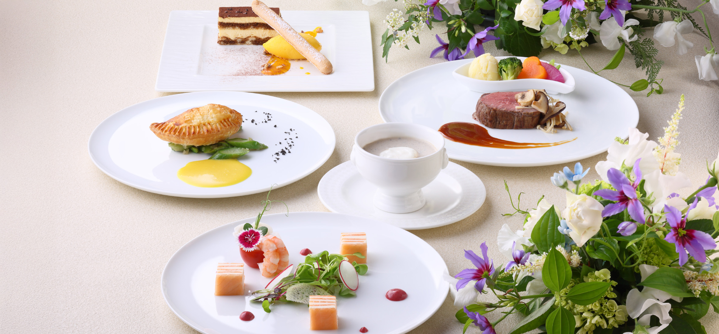 【美食体験】人気のコース料理試食付ホテルウエディング体感フェア