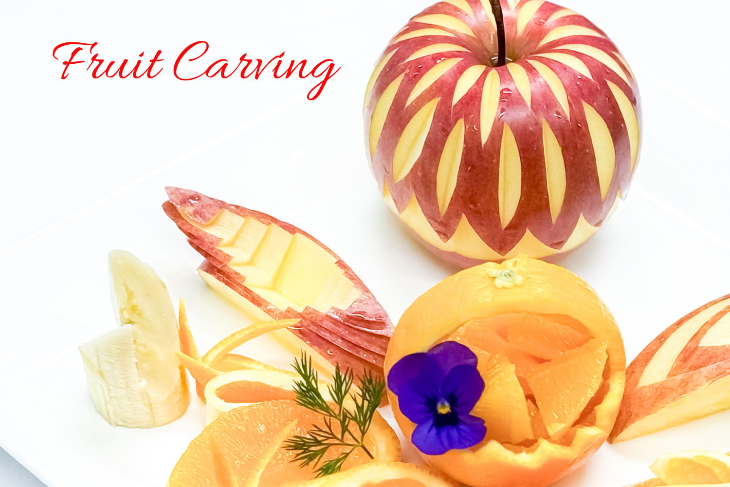 フルーツカービングの画像